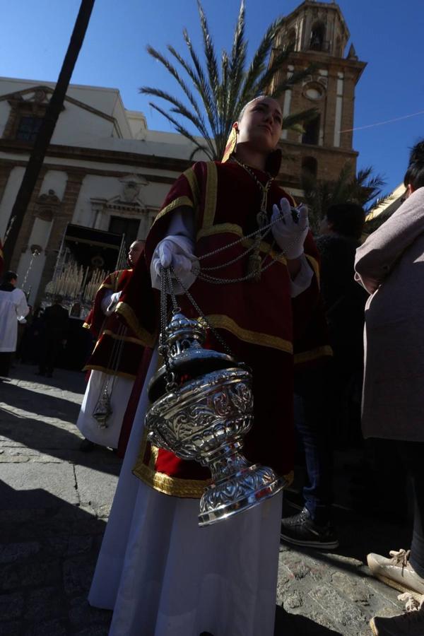 Salida de la cofradía de Piedad este Martes Santo