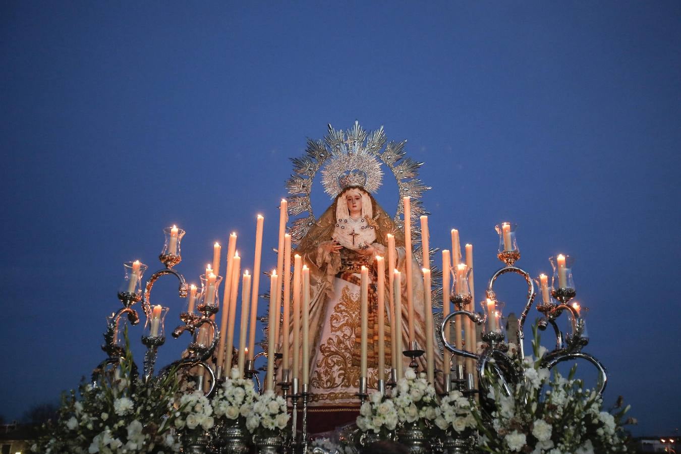 La procesión de la Virgen del Rayo en Córdoba, en imágenes