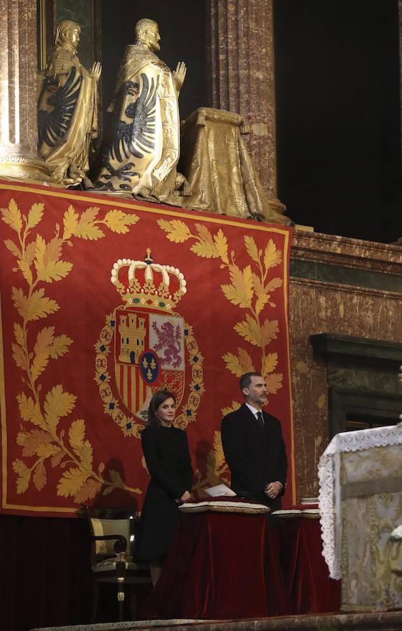 Don Felipe y Doña Letizia han presidido la ceremonia. 