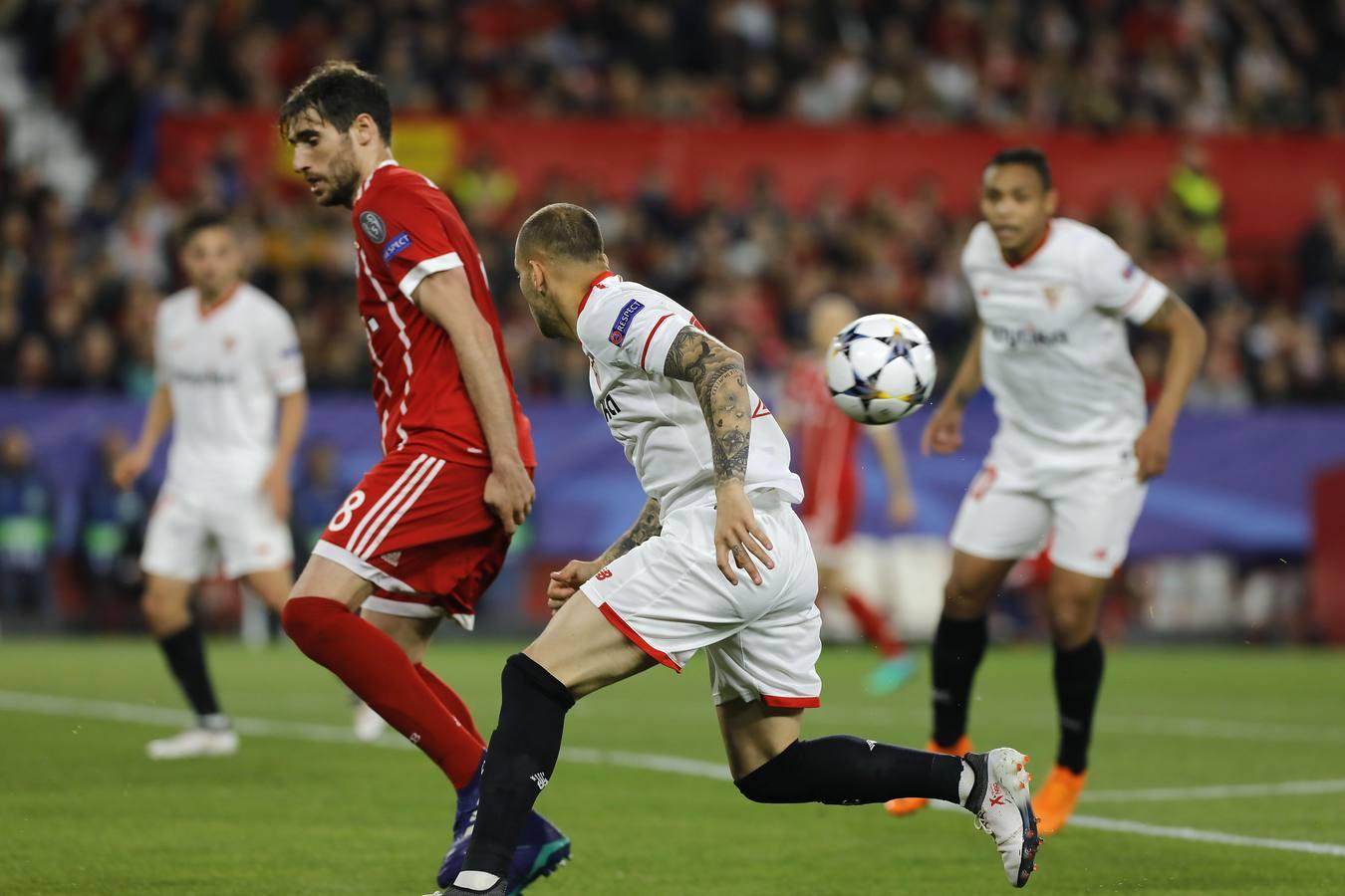 El partido Sevilla-Bayern Múnich, en imágenes