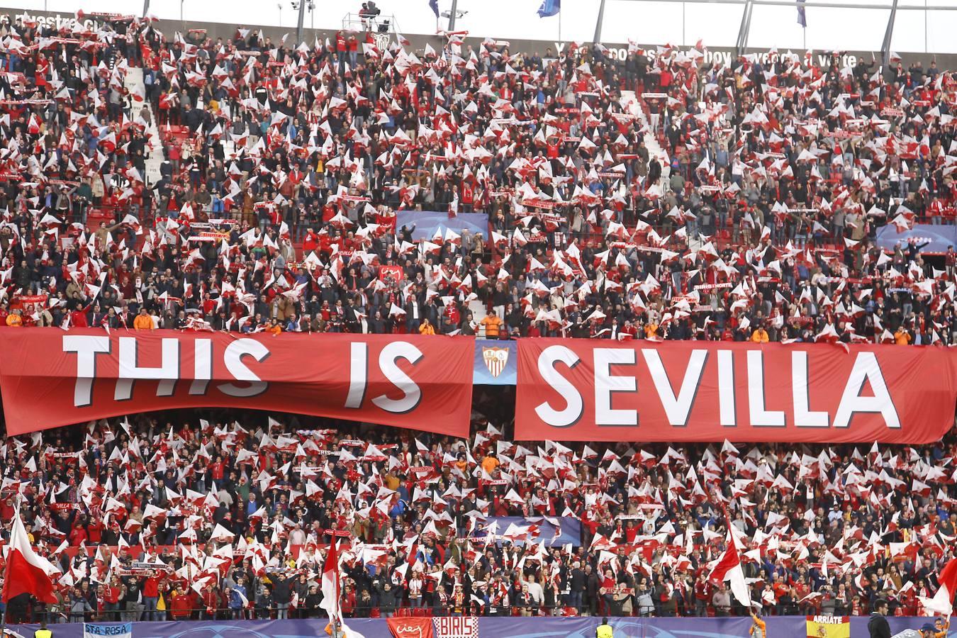 El partido Sevilla-Bayern Múnich, en imágenes