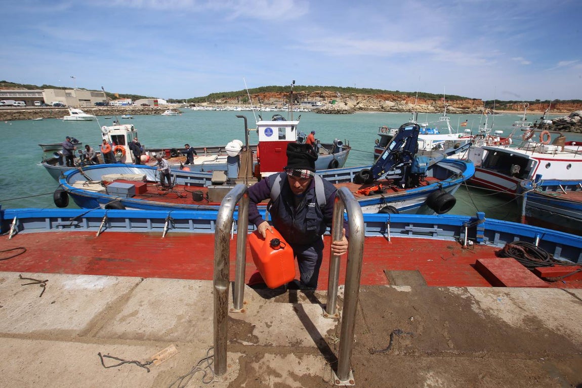 FOTOS: Preparativos en la almadraba de Conil