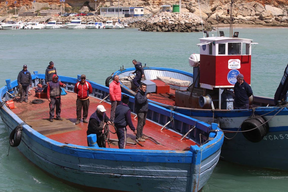FOTOS: Preparativos en la almadraba de Conil