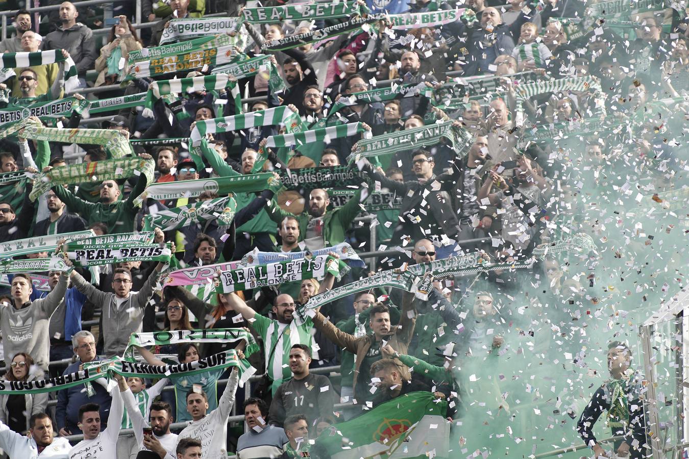 Las imágenes del encuentro entre el Betis y el Eibar