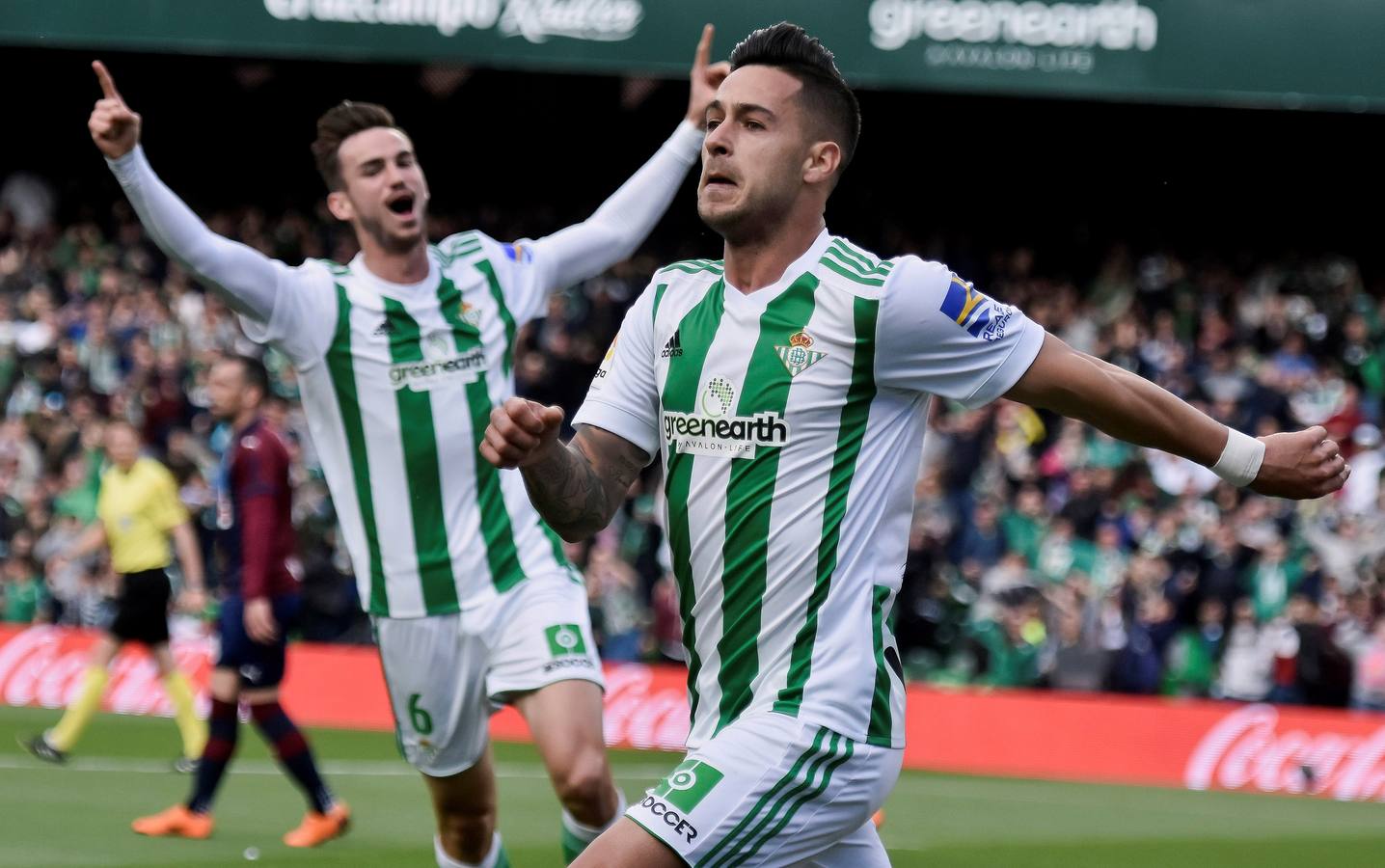 Las imágenes del encuentro entre el Betis y el Eibar