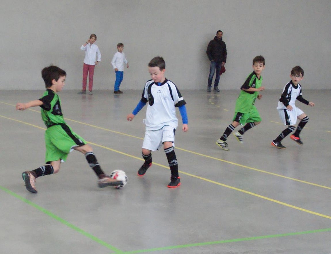 Las mejores imágenes del partido de fútsal benjamín mixto entre Fray Luis de León &quot;B&quot; y Jesús María &quot;C&quot;