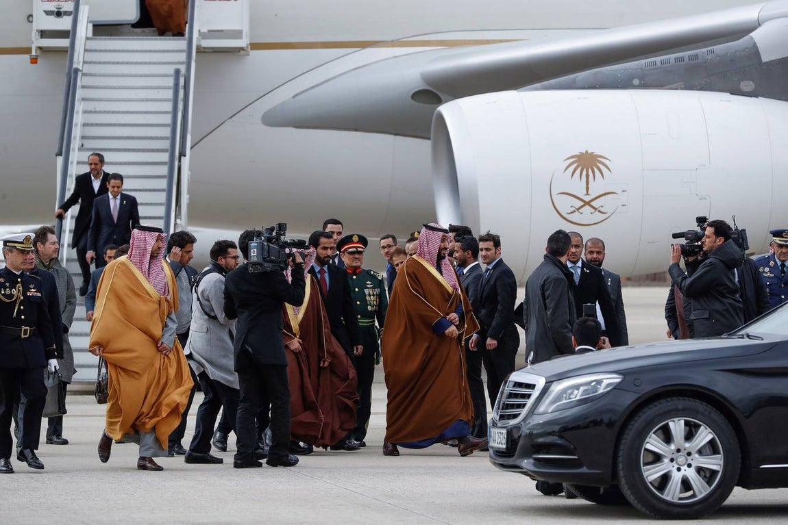 Fotos: Primera visita oficial a España del Príncipe heredero de Arabia Saudí