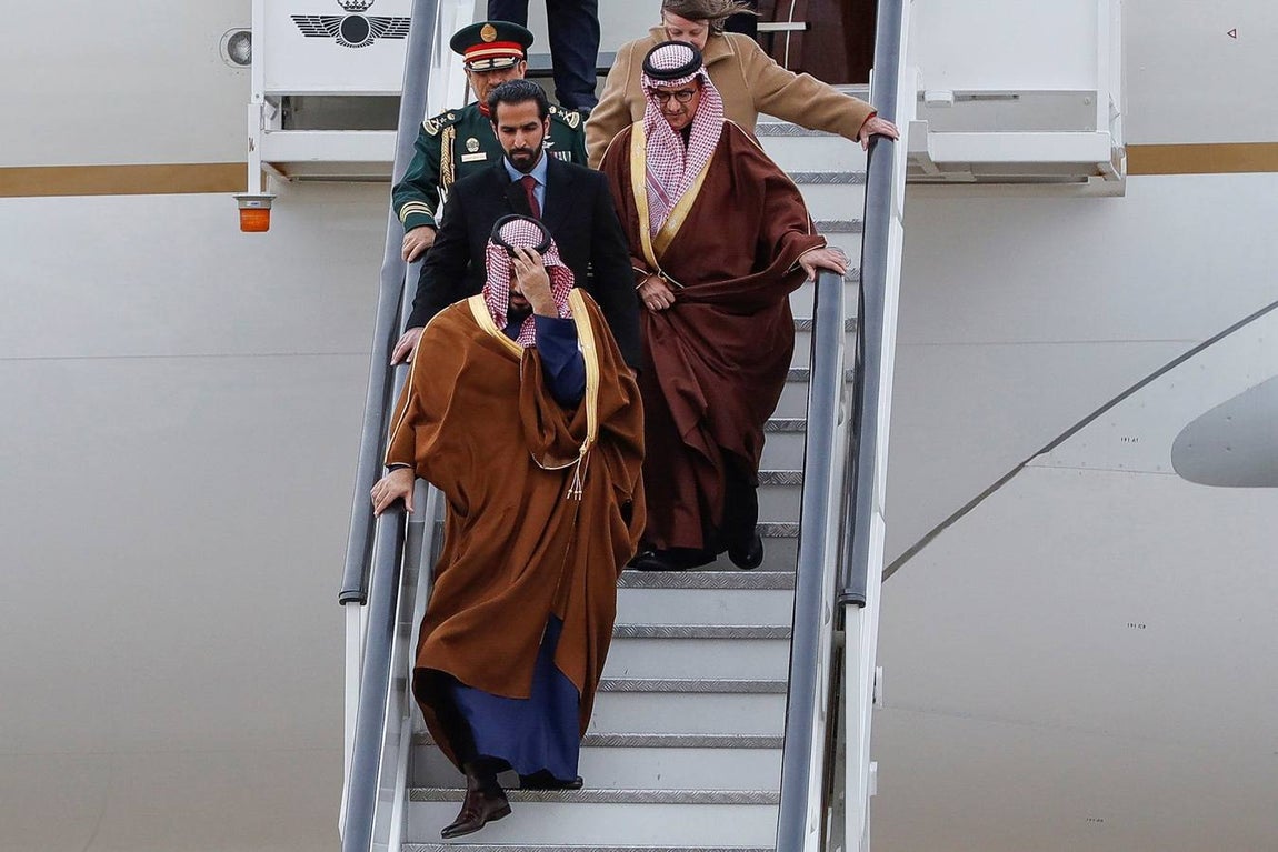 Fotos: Primera visita oficial a España del Príncipe heredero de Arabia Saudí