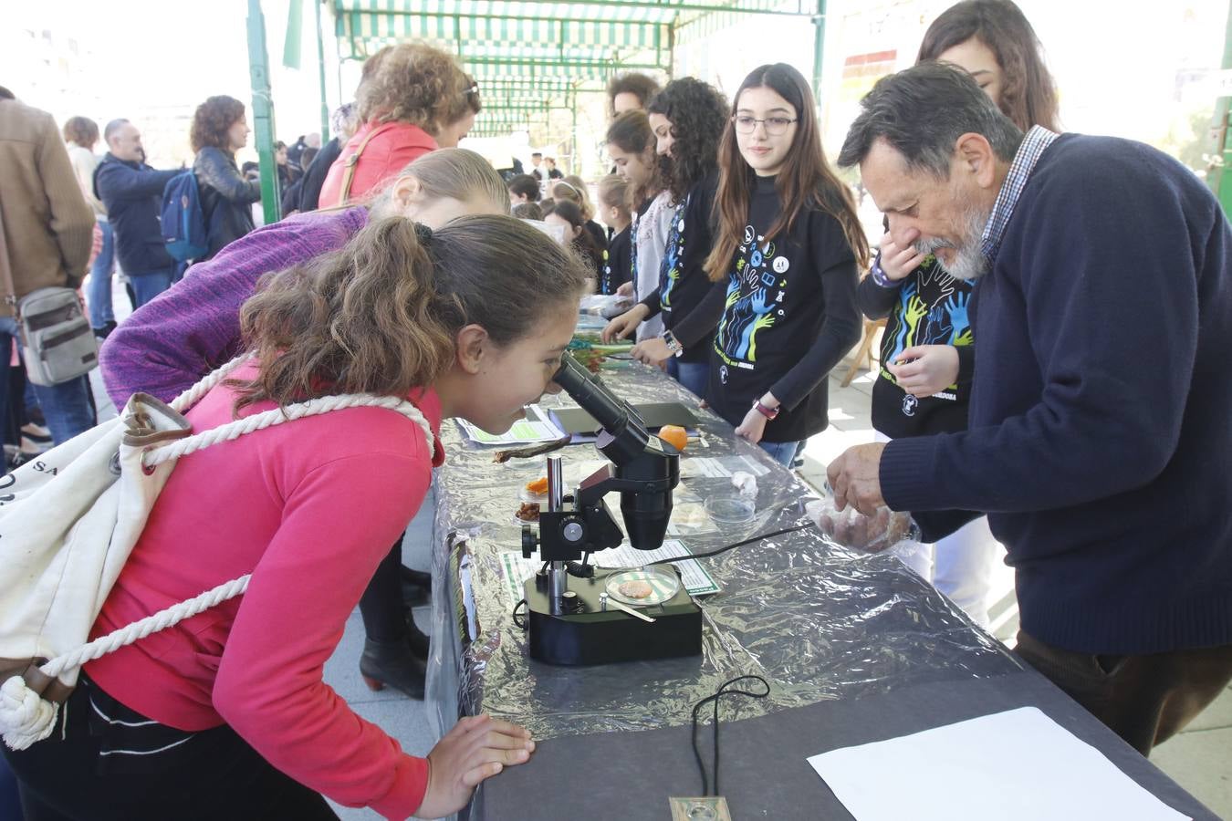 En imágenes, los experimentos del Paseo por la Ciencia en Córdoba