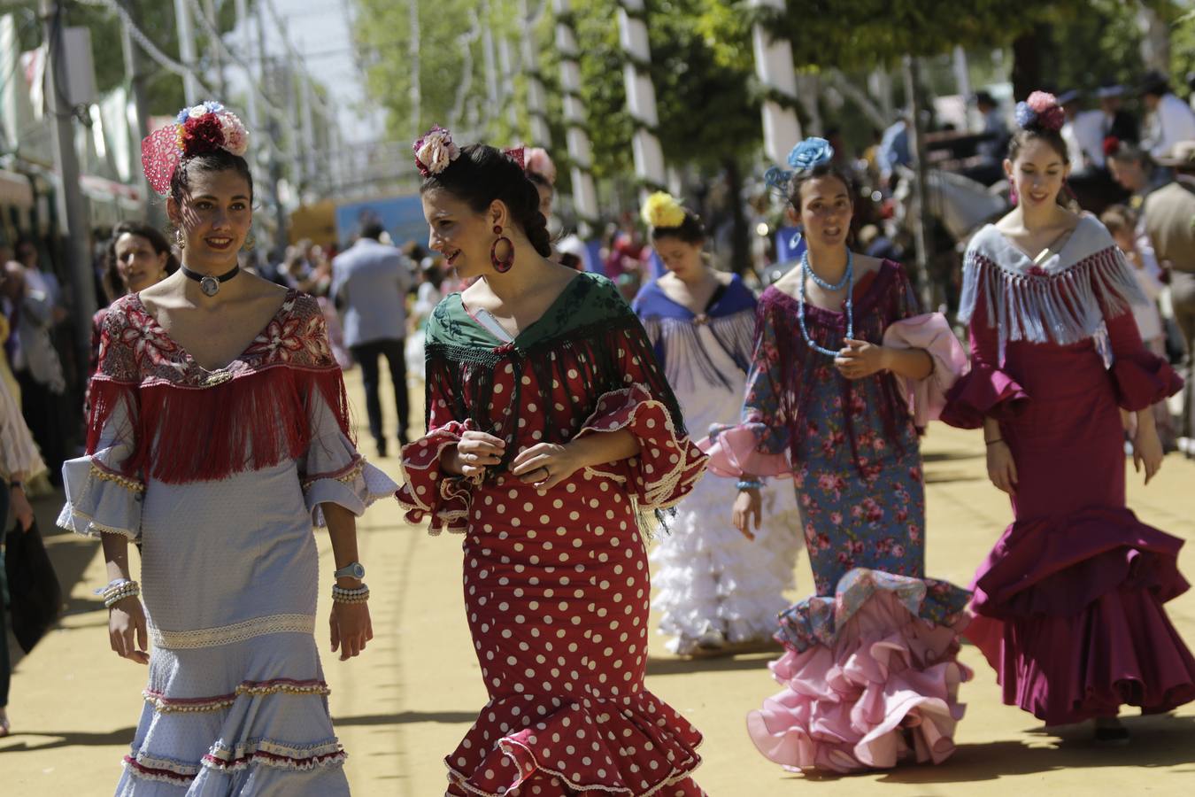 Bullicioso martes de Feria de Abril de Sevilla 2018