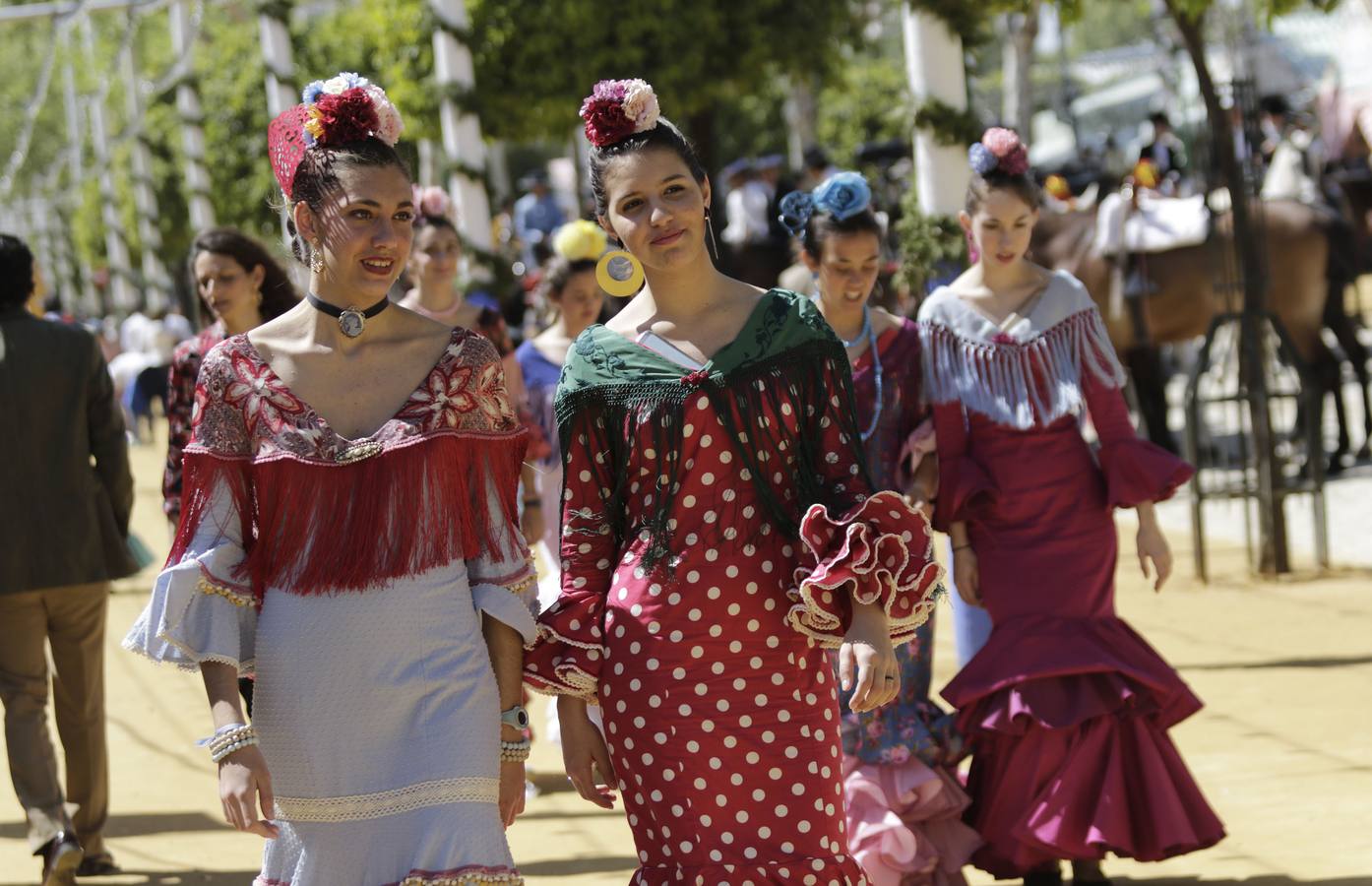 Bullicioso martes de Feria de Abril de Sevilla 2018