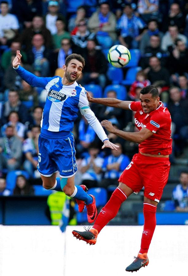 Las mejores imágenes del Deportivo - Sevilla en Riazor