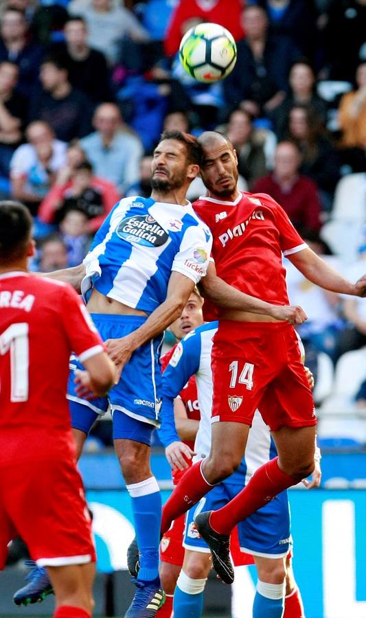 Las mejores imágenes del Deportivo - Sevilla en Riazor