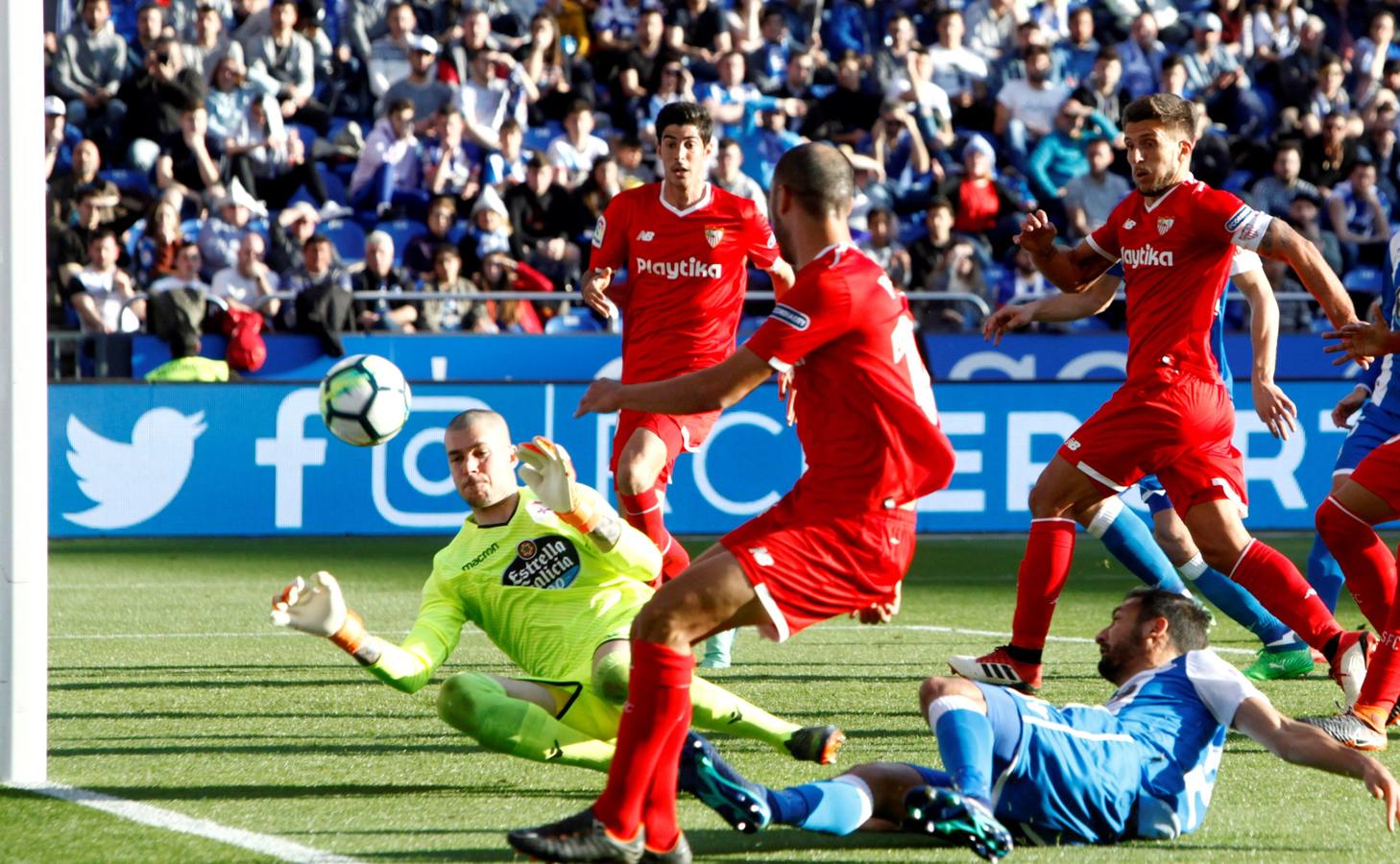 Las mejores imágenes del Deportivo - Sevilla en Riazor