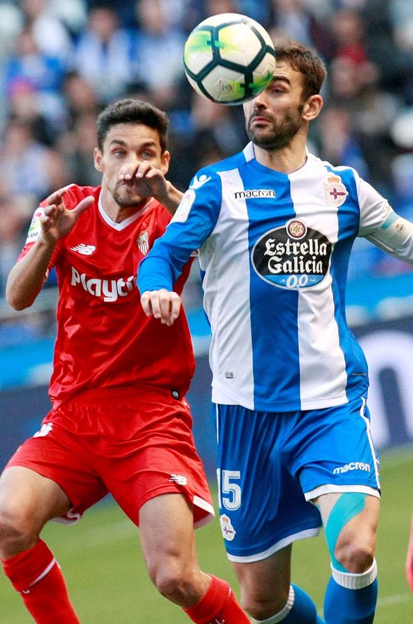Las mejores imágenes del Deportivo - Sevilla en Riazor