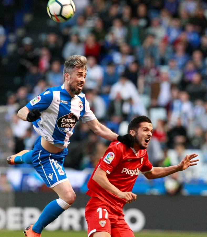 Las mejores imágenes del Deportivo - Sevilla en Riazor