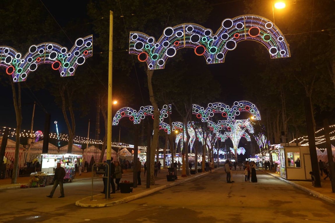 Las imágenes del alumbrado de la Feria de El Puerto 2018