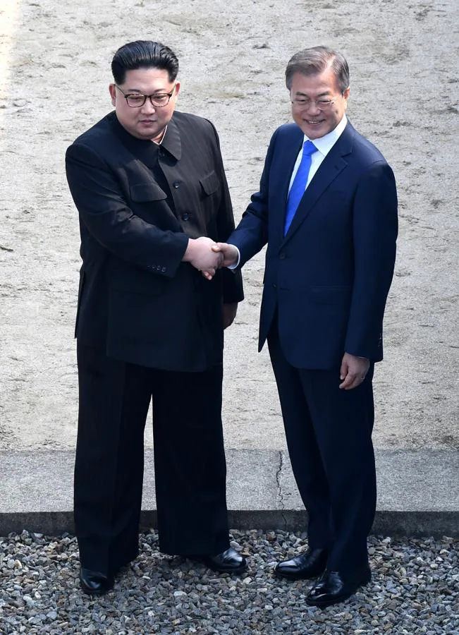 La cumbre histórica entre Corea del Norte y Corea del Sur, en imágenes
