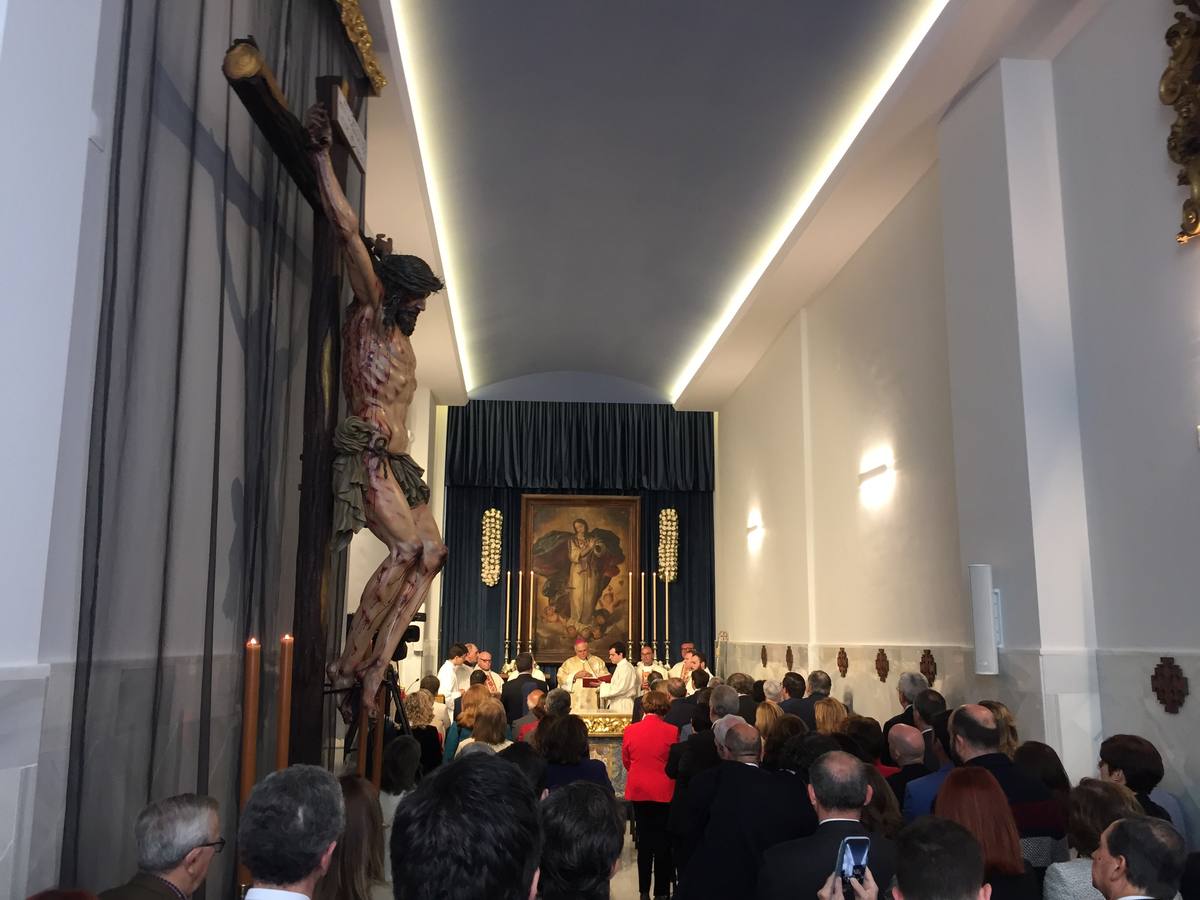 El Cristo de la Fundación Aguilar y Eslava de Cabra en imágenes