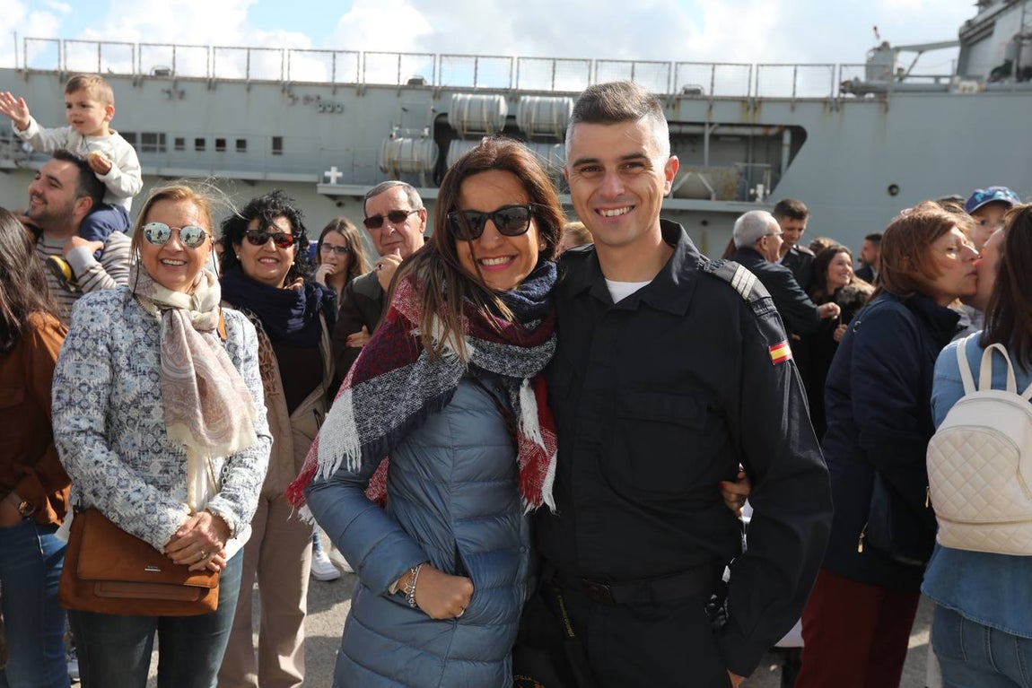 Fotos: Despedida al &#039;Juan Carlos I&#039; en la Base Naval de Rota