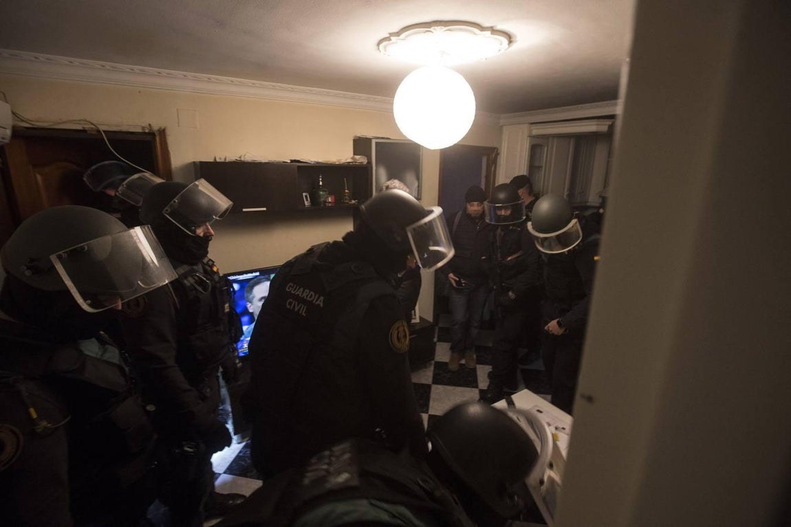 Las imágenes del importante operativo de la operación &#039;Valdivias&#039;