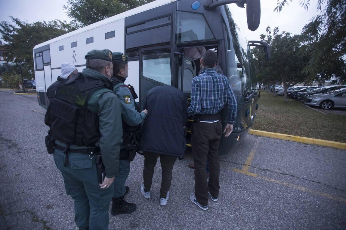 Las imágenes del importante operativo de la operación &#039;Valdivias&#039;