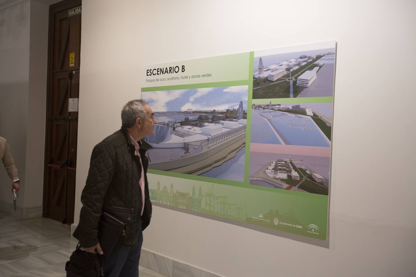 Exposición sobre la integración del muelle en la ciudad