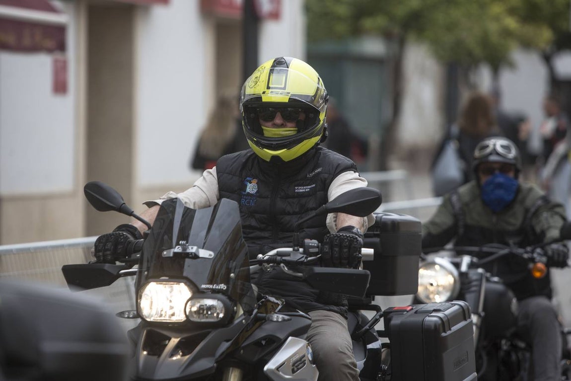 Ambiente de la motorada en El Puerto de Santa María
