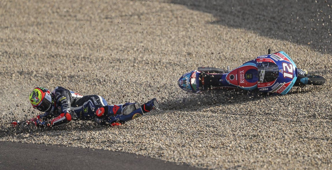 Las imágenes de los primeros entrenamientos en Jerez
