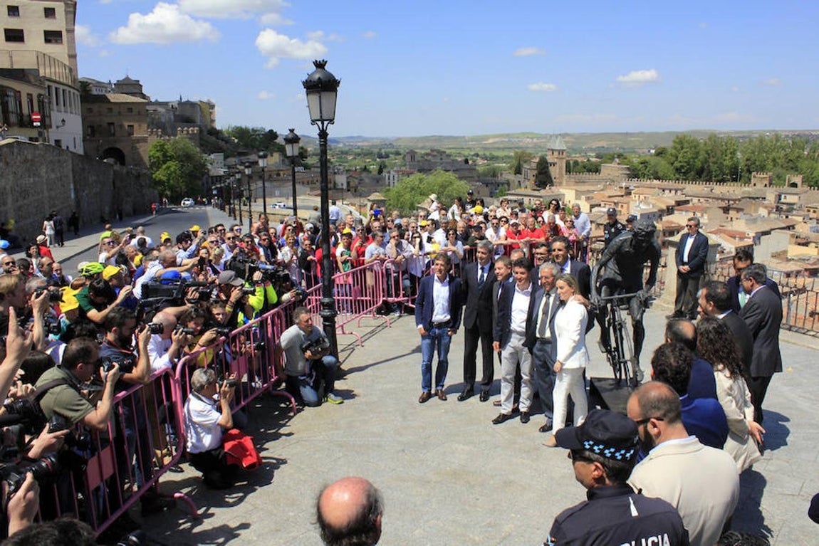 El merecido homenaje a Bahamontes