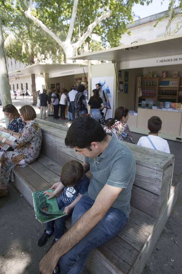Éxito de público en la Feria del Libro de Sevilla 2018