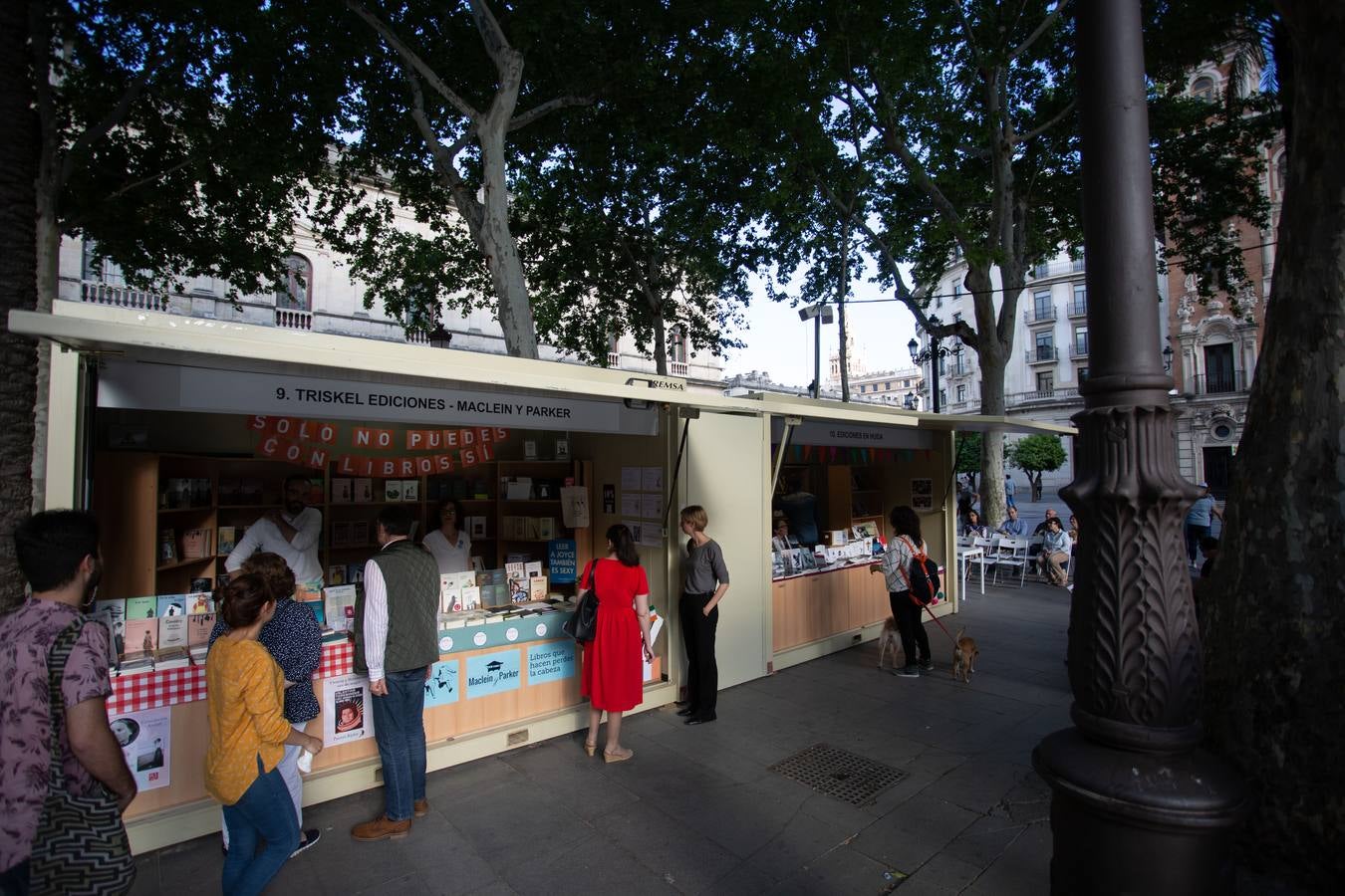 Éxito de público en la Feria del Libro de Sevilla 2018