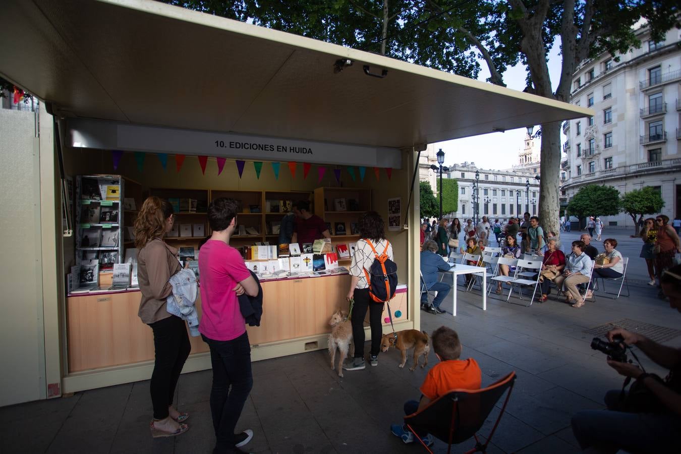 Éxito de público en la Feria del Libro de Sevilla 2018