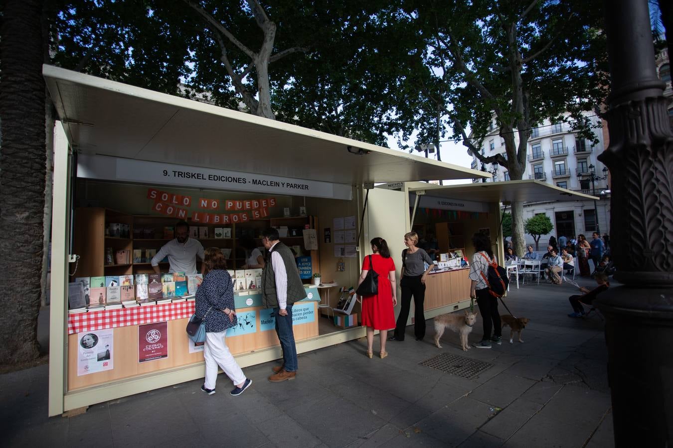 Éxito de público en la Feria del Libro de Sevilla 2018