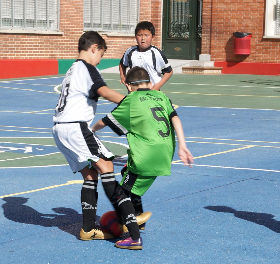 Las mejores imágenes del partido de fútsal benjamín mixto entre Ntra. Sra. Sagrado Corazón y Capuchinos “B”