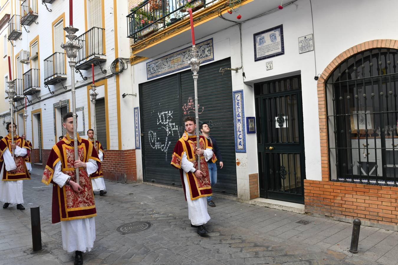 La procesión de impedidos de la O, San Vicente y Omnium Sanctorum