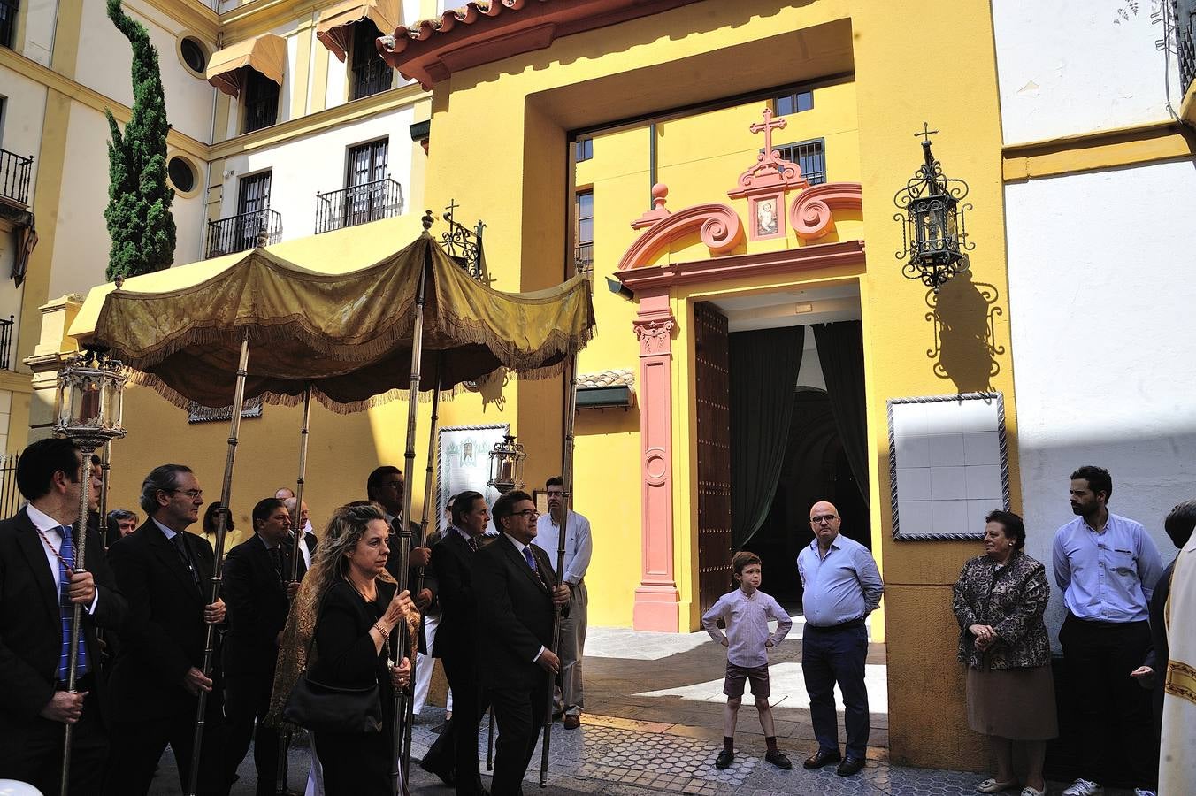 La procesión de impedidos de la O, San Vicente y Omnium Sanctorum