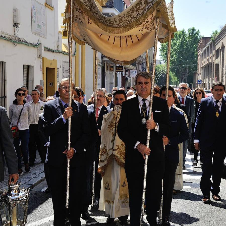 La procesión de impedidos de la O, San Vicente y Omnium Sanctorum