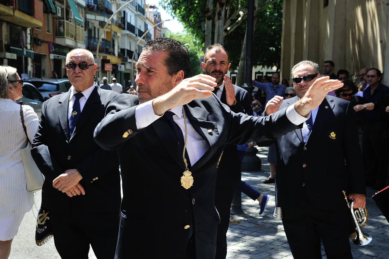 La procesión de impedidos de la O, San Vicente y Omnium Sanctorum