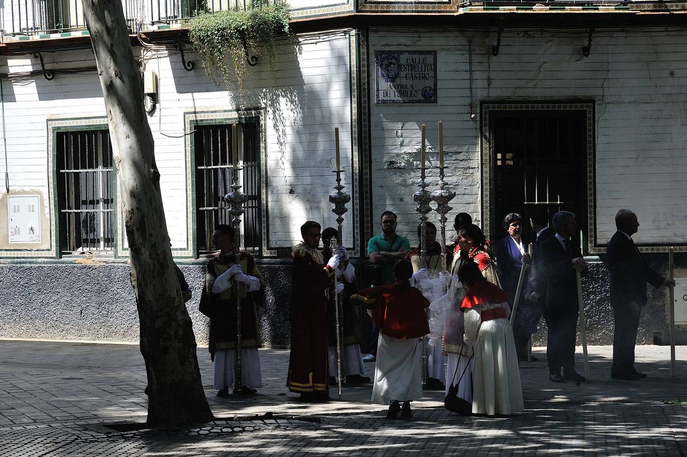 La procesión de impedidos de la O, San Vicente y Omnium Sanctorum