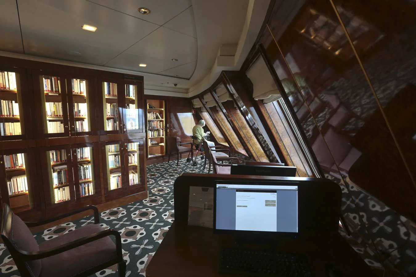FOTOS: Visita al interior del lujoso buque &#039;Queen Mary 2&#039;