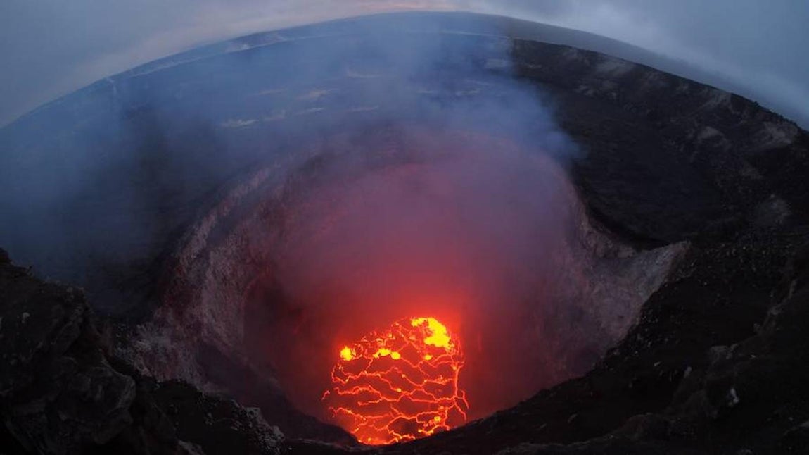 Estampa que ha dejado el volcán Kilauea, en Hawái, tras entrar en erupción.. 