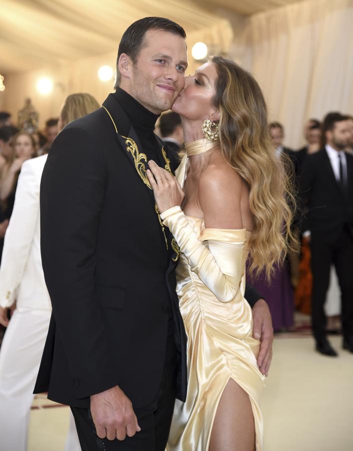 Gisele Bundchen y Tom Brady. 