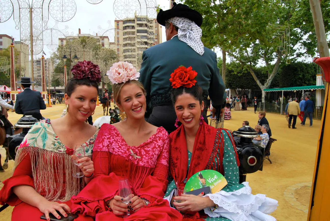 Macarena González, Magdalena Delage y Carmen González