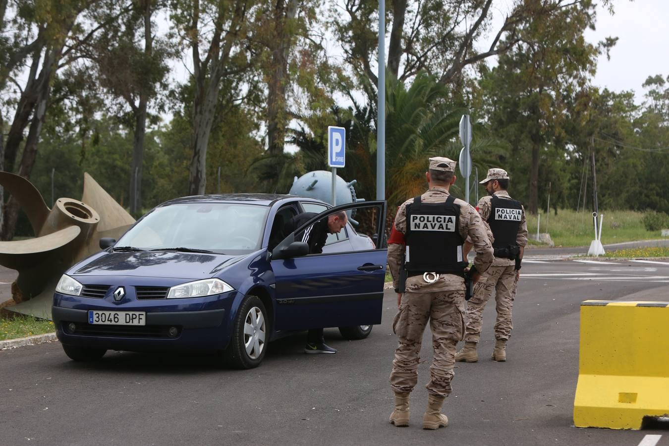 FOTOS: Ejercicio de la Fuerza de Protección de Infantería de Marina en La Carraca