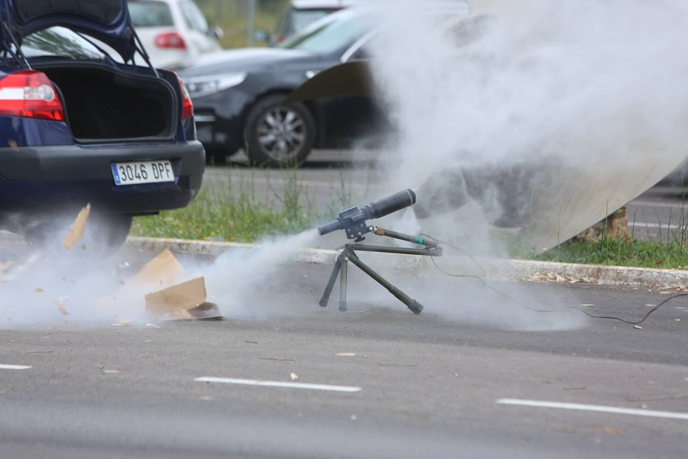 FOTOS: Ejercicio de la Fuerza de Protección de Infantería de Marina en La Carraca