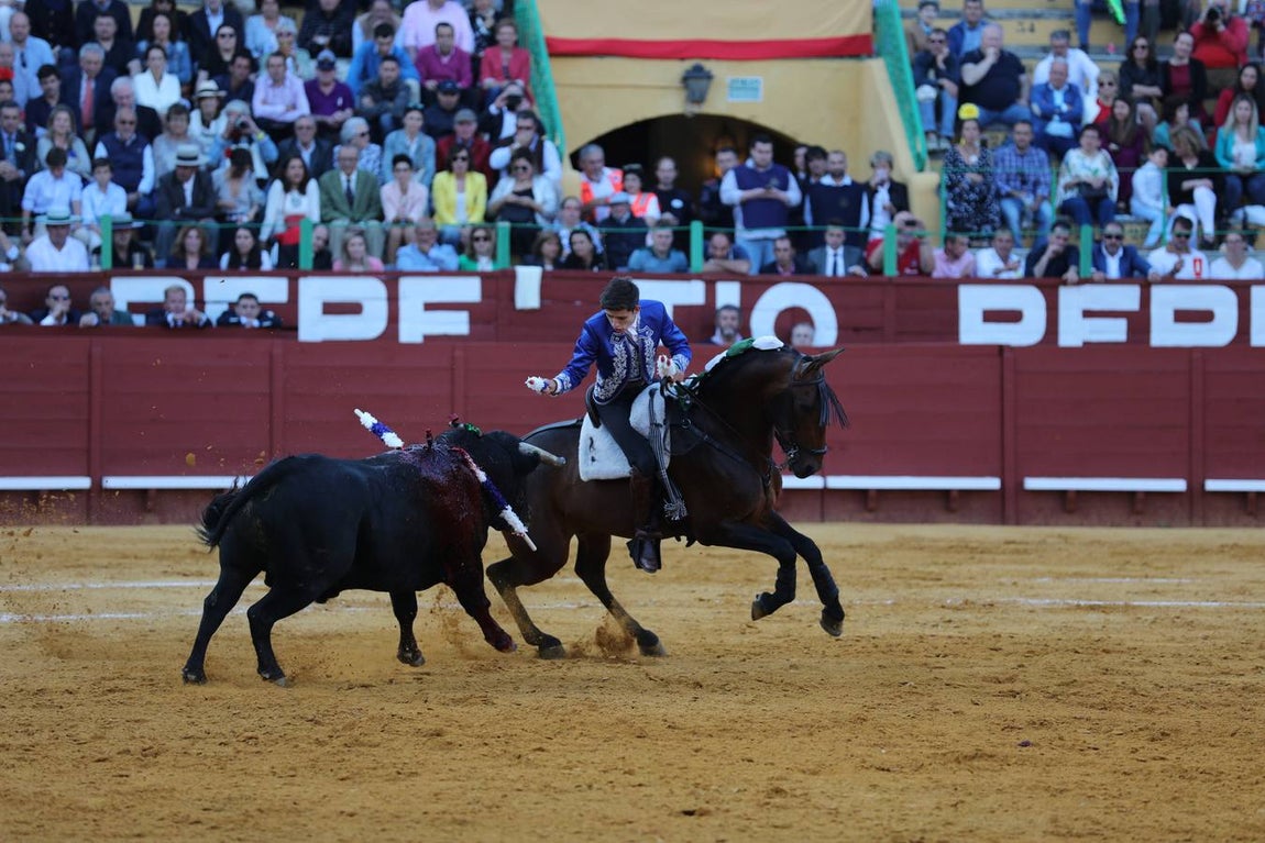 Fotos: Rejones en la Feria de Jerez 2018