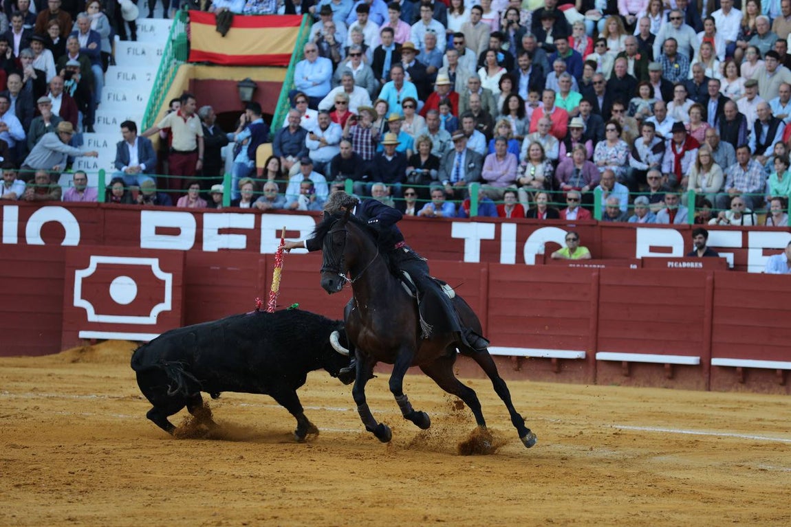 Fotos: Rejones en la Feria de Jerez 2018