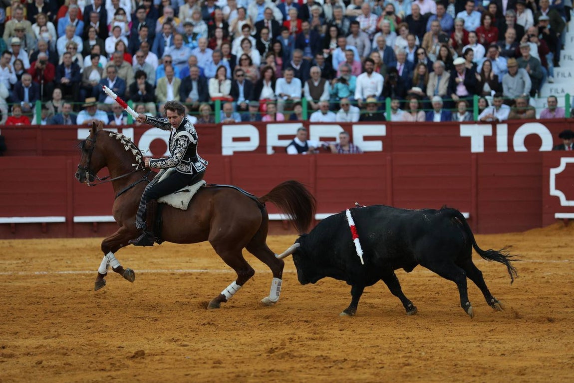Fotos: Rejones en la Feria de Jerez 2018