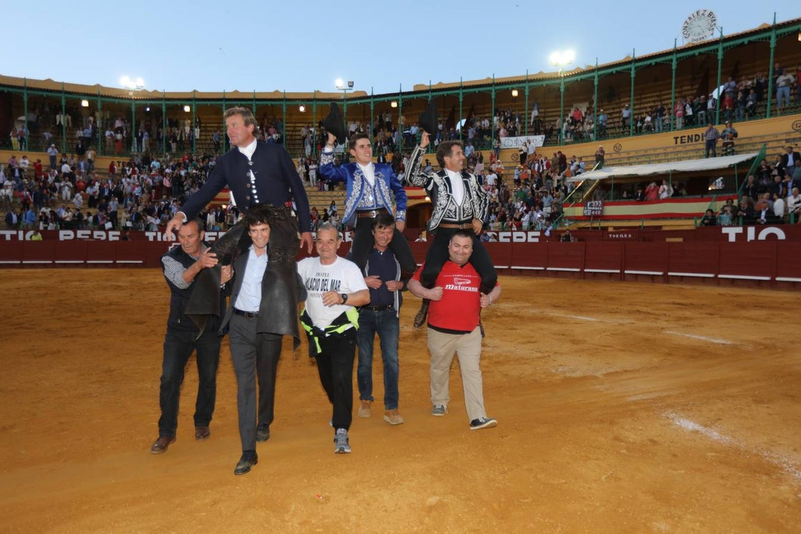 Fotos: Rejones en la Feria de Jerez 2018